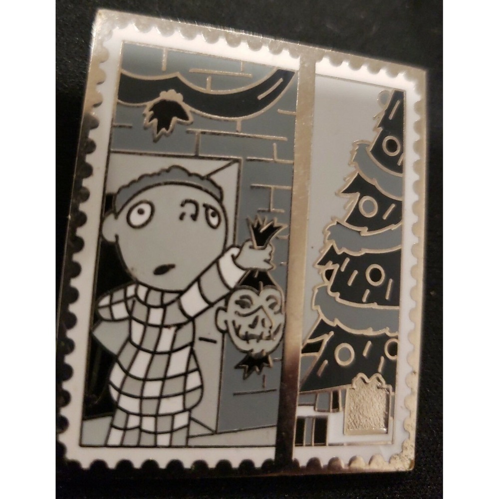Disney Pin Nightmare Shrunken Head Kid Chaser 82789 Trading Stamp NBC‎ Present